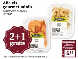 CoopCompact Alle vis gourmet mini's aanbieding