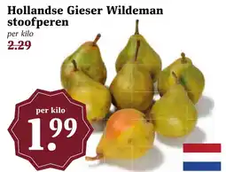 Coop Hollandse Gieser Wildeman stoofperen aanbieding