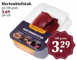Coop Hertenbiefstuk aanbieding