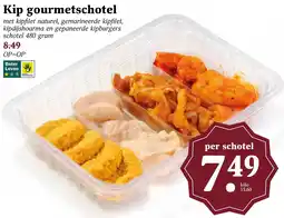 Coop Kip gourmetschotel aanbieding