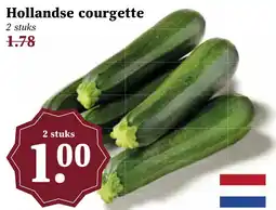 Coop Hollandse courgette aanbieding