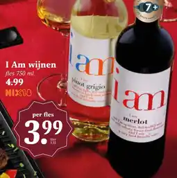 Coop I Am wijnen aanbieding