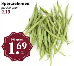 Coop Sperziebonen aanbieding