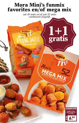 Coop Mora Mini's funmix favorites en/of mega mix aanbieding