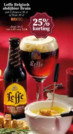 Coop Leffe Belgisch abdijbier Bruin aanbieding