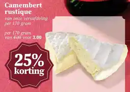 Coop Camembert rustique aanbieding