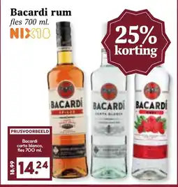 Coop Bacardi rum aanbieding