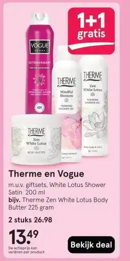 Etos Therme en Vogue aanbieding