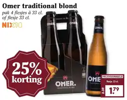 Coop Omer traditional blond aanbieding