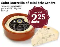 Coop Saint-Marcellin of mini brie Cendre aanbieding