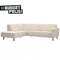 Budget Home Store Bank Yaro hoekziteiland links + 2,5-zits aanbieding