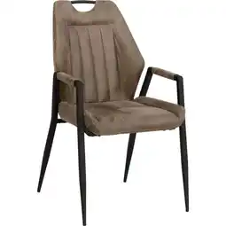 Budget Home Store Eetkamerstoel Allan Truffle aanbieding