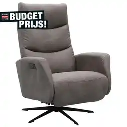 Budget Home Store Relaxfauteuil Romeo elektrisch verstelbaar aanbieding