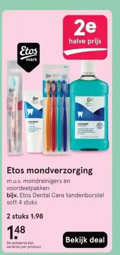 Etos Etos mondverzorging aanbieding