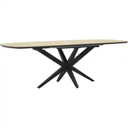 Budget Home Store Eettafel Wies Deens ovaal uitschuifbaar aanbieding