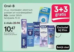 Etos Oral-B aanbieding