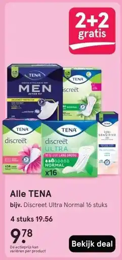 Etos Alle TENA aanbieding