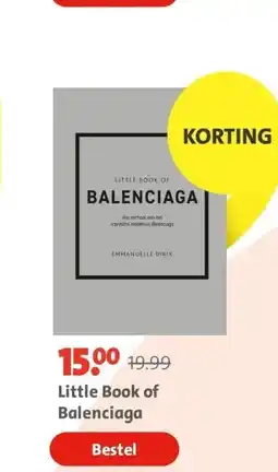 Bruna Little Book of Balenciaga aanbieding
