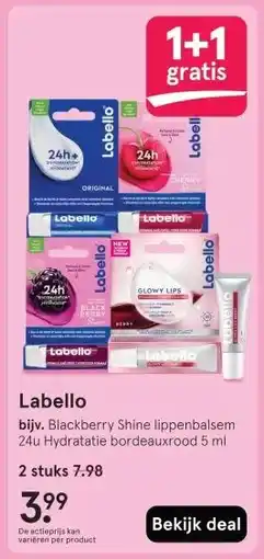 Etos Labello aanbieding