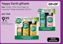 Etos Happy Earth giftsets aanbieding