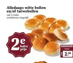 Boon`s Markt Alledaags witte bollen en/of tarwebollen aanbieding