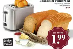 Boon`s Markt Boonacker rondbrood aanbieding