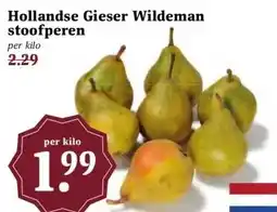 Boon`s Markt Hollandse Gieser Wildeman stoofperen aanbieding