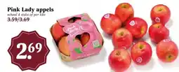Boon`s Markt Pink Lady appels aanbieding