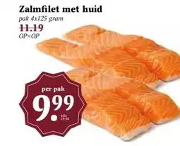 Boon`s Markt Zalmfilet met huid aanbieding