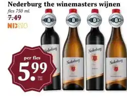 Boon`s Markt Nederburg the winemasters wijnen aanbieding