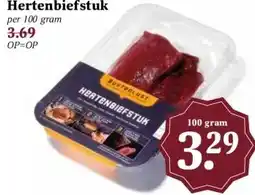 Boon`s Markt Hertenbiefstuk aanbieding