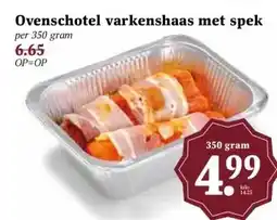 Boon`s Markt Ovenschotel varkenshaas met spek aanbieding