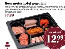 Boon`s Markt Gourmetschotel populair aanbieding