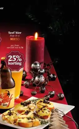 Boon`s Markt Seef bier aanbieding