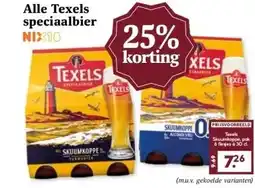 Boon`s Markt Alle Texels speciaalbier aanbieding