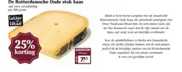Boon`s Markt De Rotterdamsche Oude stuk kaas aanbieding