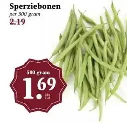 Boon`s Markt Sperziebonen aanbieding