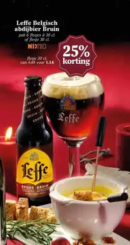 Boon`s Markt Leffe Belgisch abdijbier Bruin aanbieding