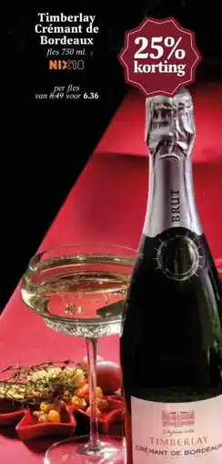 Boon`s Markt Timberlay Crémant de Bordeaux aanbieding