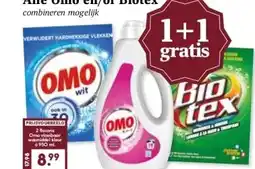 Boon`s Markt Alle Omo en/of Biotex aanbieding