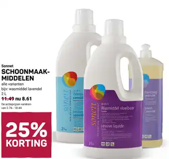 Sonnet Schoonmaak- Middelen