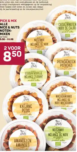 Ekoplaza Alle Nice & Nuts Noten-Mixen aanbieding