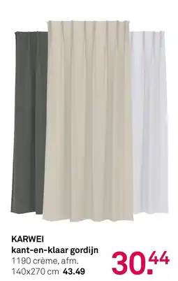 Karwei KARWEI kant-en-klaar gordijn aanbieding