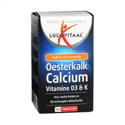 Holland & Barrett Lucovitaal Oesterkalk Calcium (100 Tabletten) aanbieding