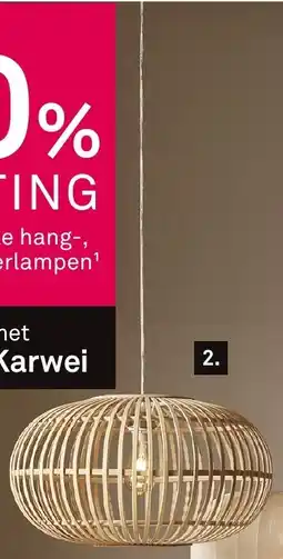 Karwei Hanglamp Indy aanbieding