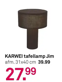Karwei KARWEI tafellamp Jim aanbieding