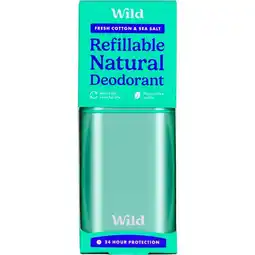 Etos Wild Aqua Case Fresh Cotton & Sea Salt Starterpack Deodorant Stick 1 Stuk aanbieding