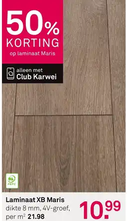 Karwei Laminaat XB Maris aanbieding