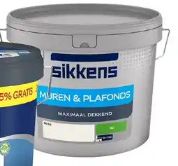 Karwei Sikkens muurverf, 10 liter aanbieding