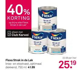 Karwei Flexa Strak in de Lak aanbieding